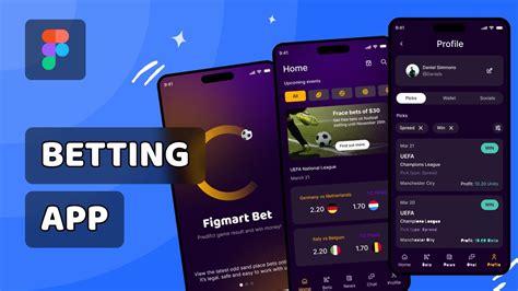 Design Betting App in Figma .
